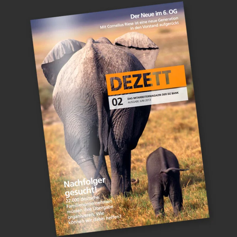 Produktion DEZETT Magazin